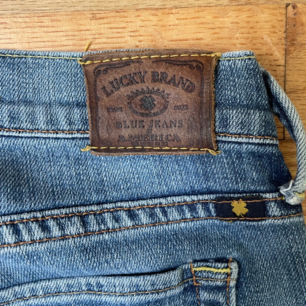 Lucky Brand Blue Women's Ankle Jeans